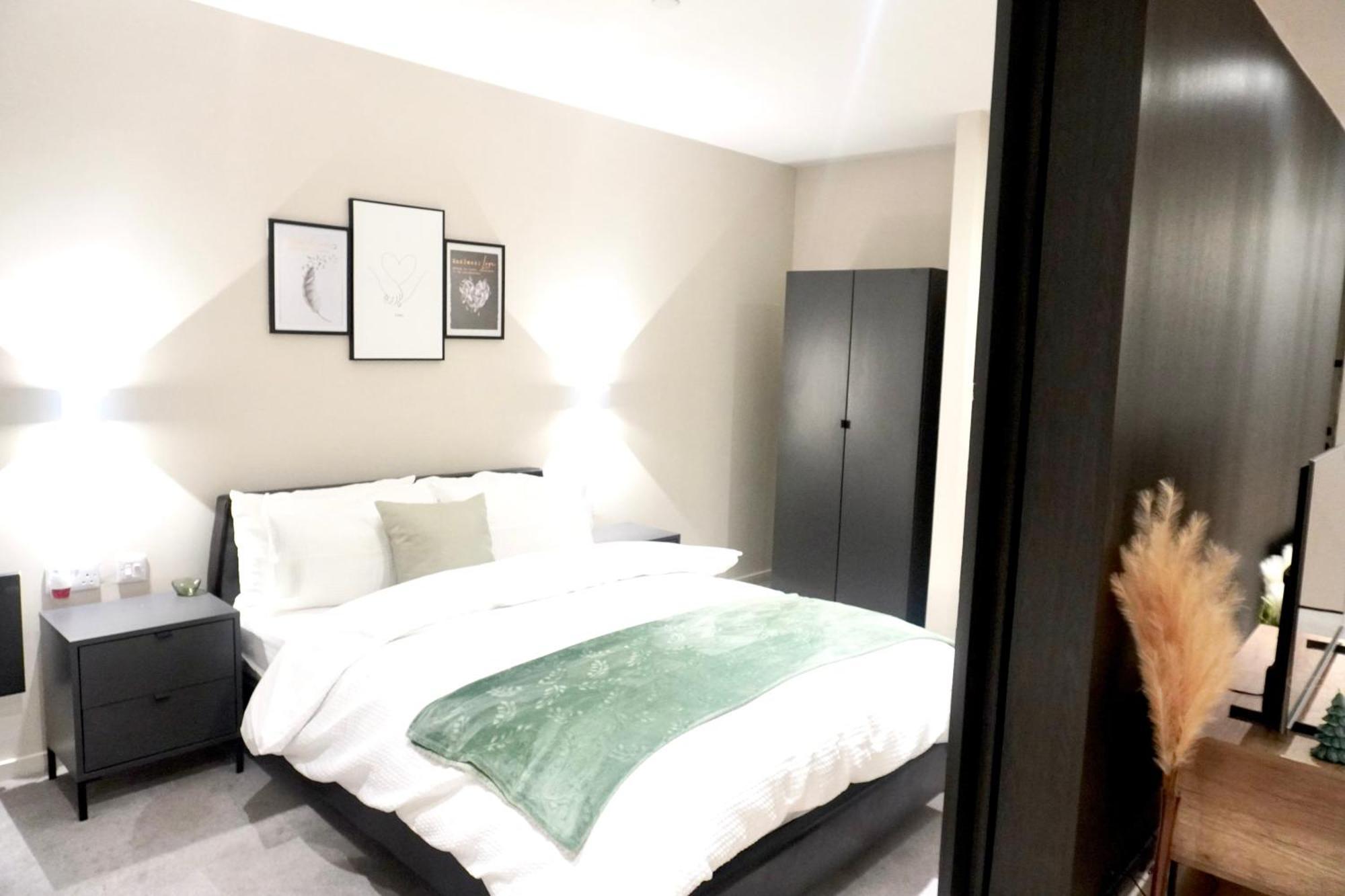Central Manchester Luxury 2 Bed Apartment With Balcony 外观 照片