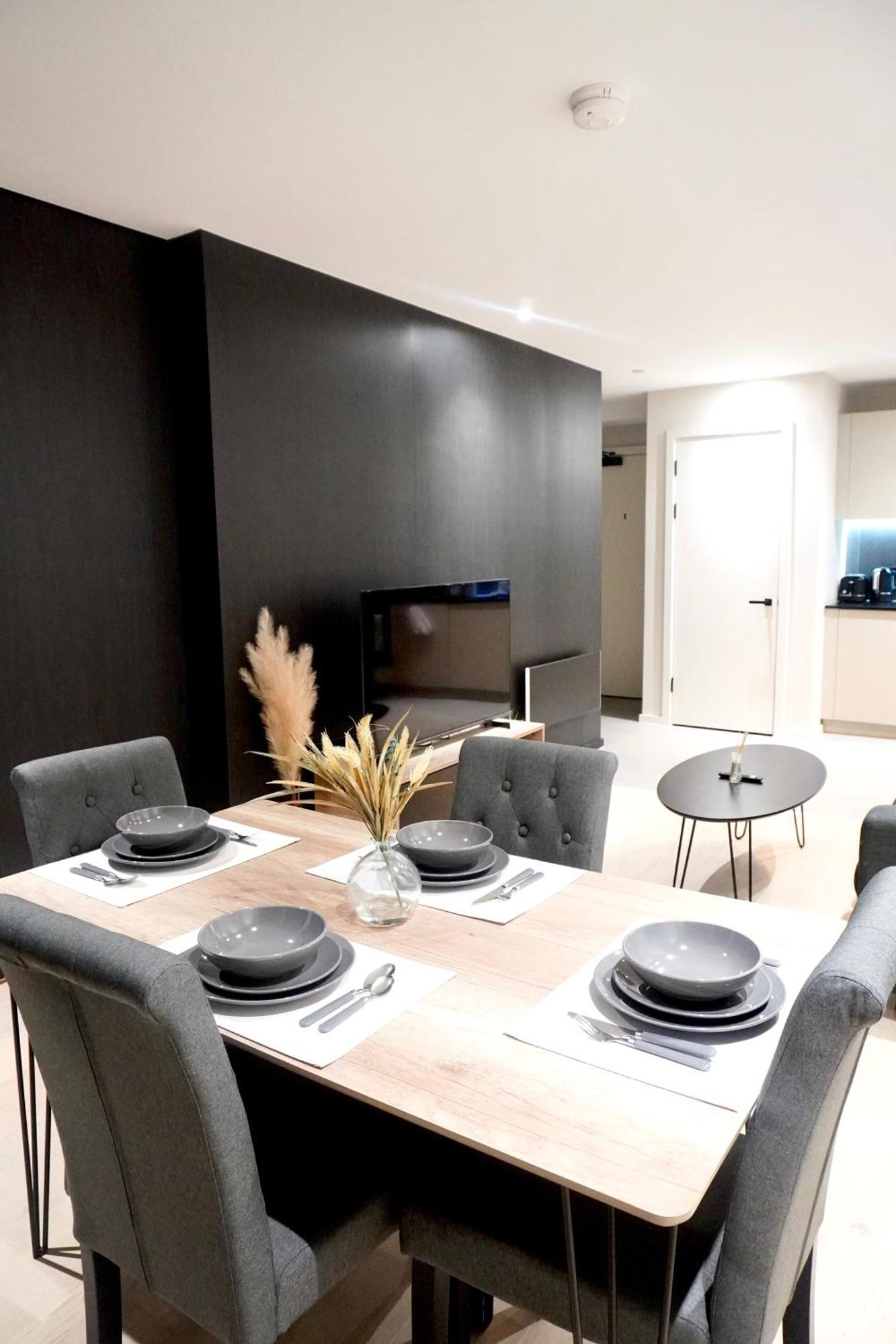 Central Manchester Luxury 2 Bed Apartment With Balcony 外观 照片